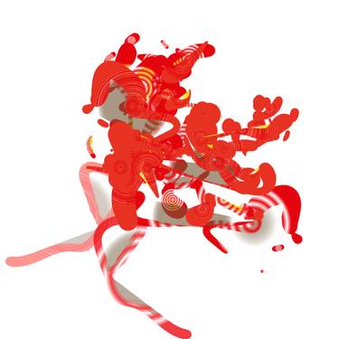 Original Abstract Expressionism Classical mythology Digital by Harald Gsaller