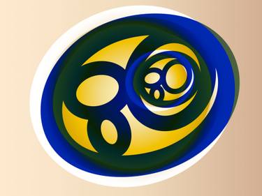 Original Abstract Expressionism Love Digital by Harald Gsaller