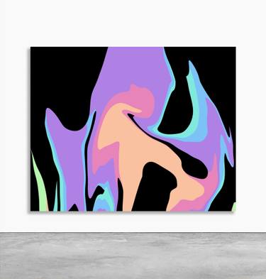 Original Abstract Expressionism Abstract Paintings by Vova Pydlyak