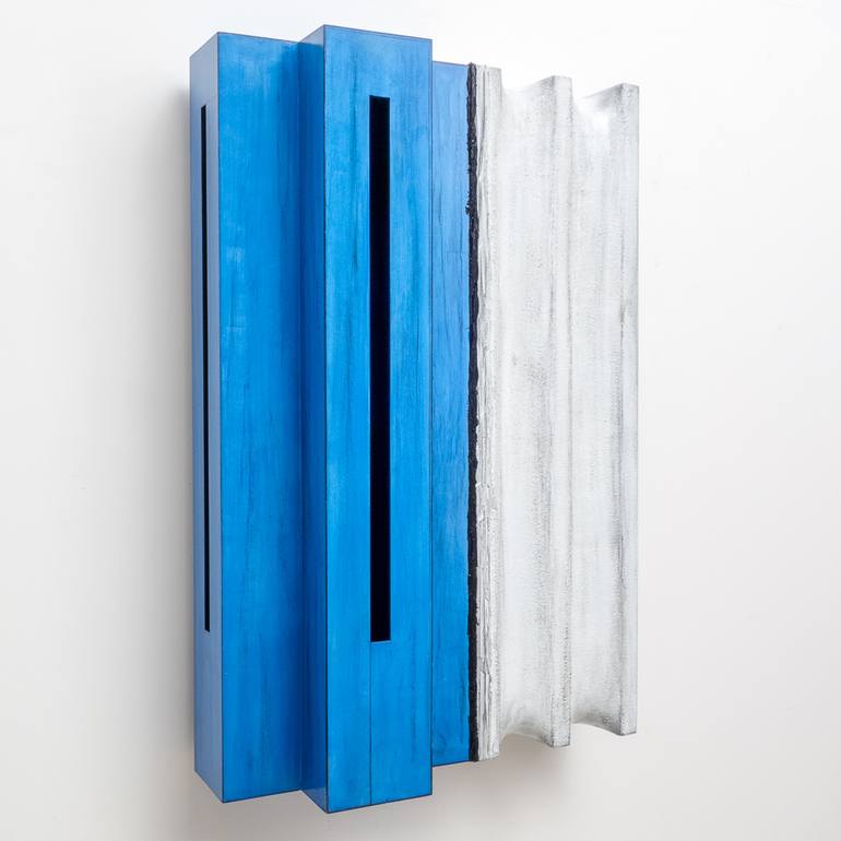 Original Brutalism Abstract Sculpture by Johan Forsberg