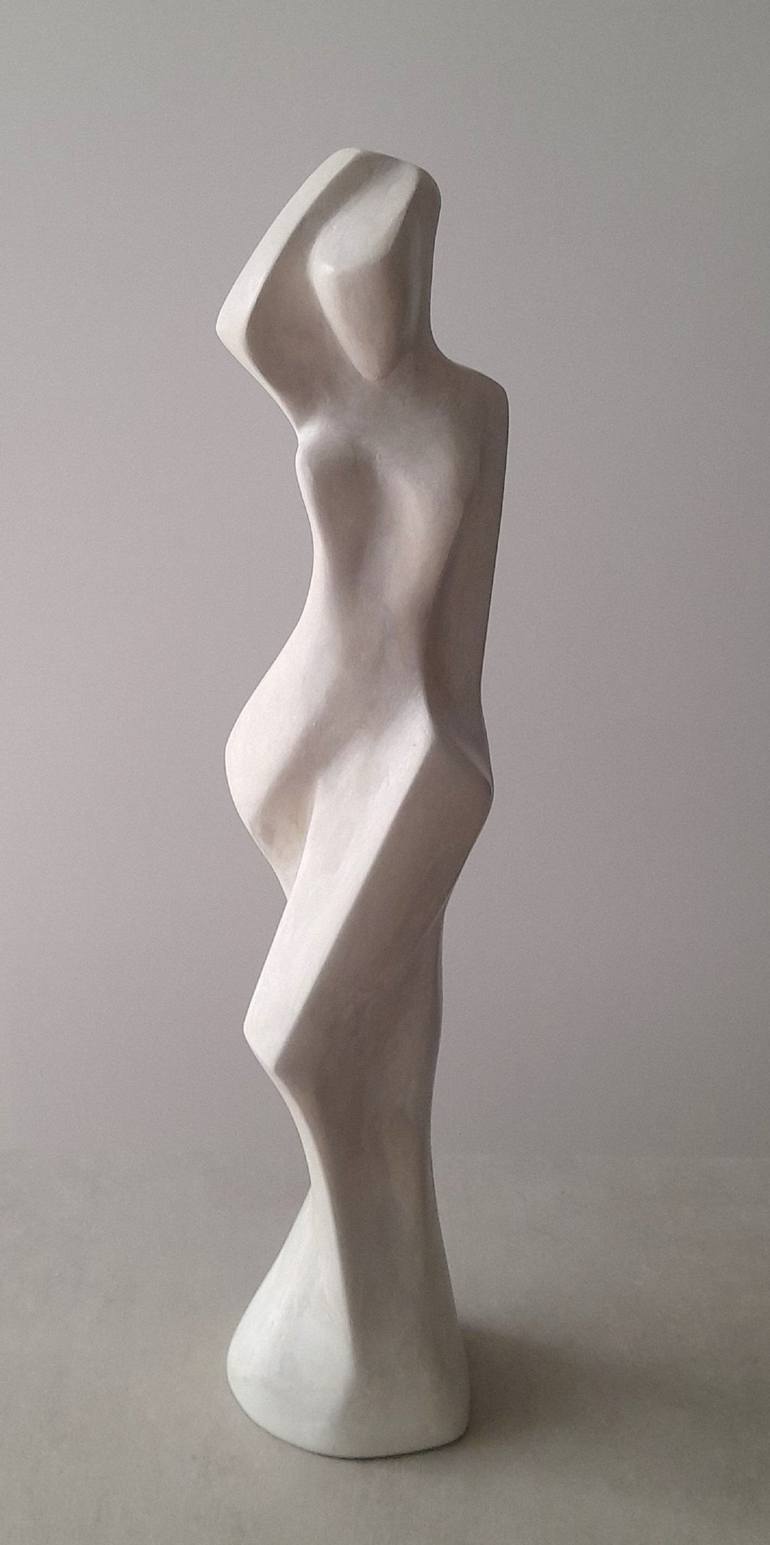 Original Cubism People Sculpture by Clark Camilleri