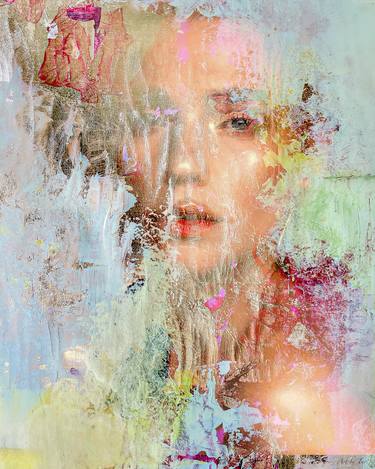 Original Figurative Women Mixed Media by Tarja  Vandergoot Art By Tar