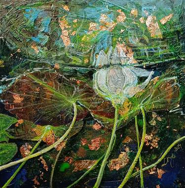 Original Expressionism Light Paintings by Judit Nagy L