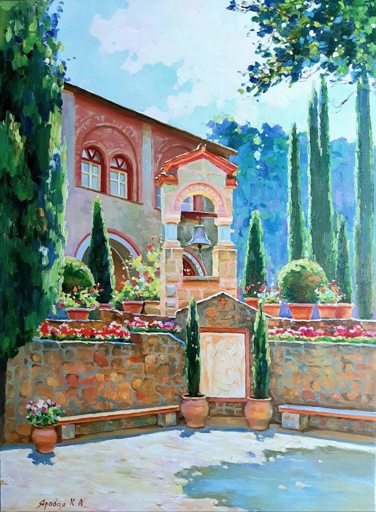 Print of Expressionism Architecture Paintings by Ksenia Yarovaya