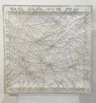 Original Abstract Geometric Sculpture by Sabre Esler