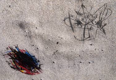 Original Abstract Beach Mixed Media by Yasuo Kiyonaga
