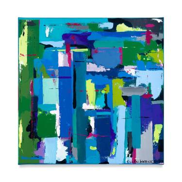 Original Fine Art Abstract Painting by Ellen Averick Schor