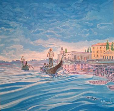 Original Contemporary Landscape Paintings by Ramaz Razmadze