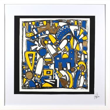 Original Abstract People Paintings by Veronika Spleiss