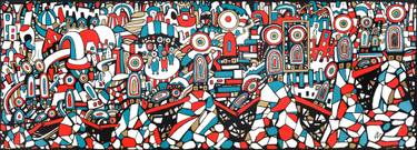 Original Abstract Expressionism Education Paintings by Veronika Spleiss