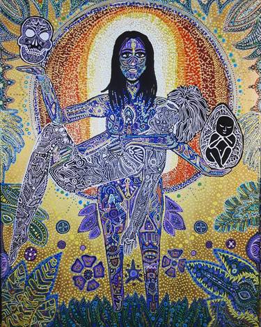 Original Figurative Popular culture Painting by Claudia Pavia