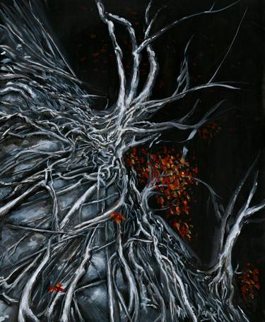 Print of Realism Tree Paintings by Daniel Clarke