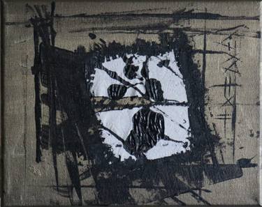 Original Abstract Humor Mixed Media by Ali Hazavei