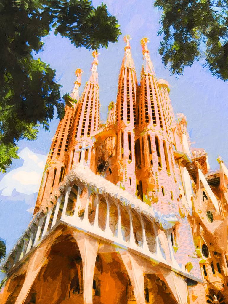 Basilica de la Sagrada Familia - Print