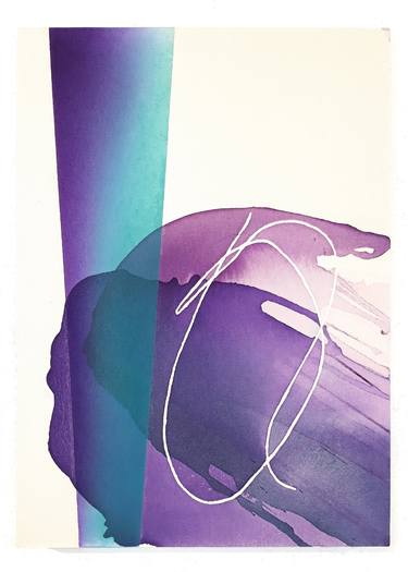 Original Color Field Painting Abstract Painting by Adam Stępień