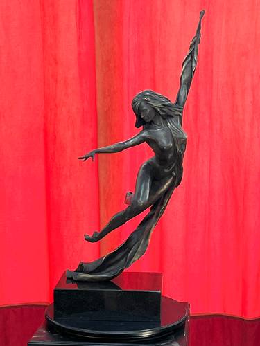 Original Contemporary Performing Arts Sculpture by Willem Botha