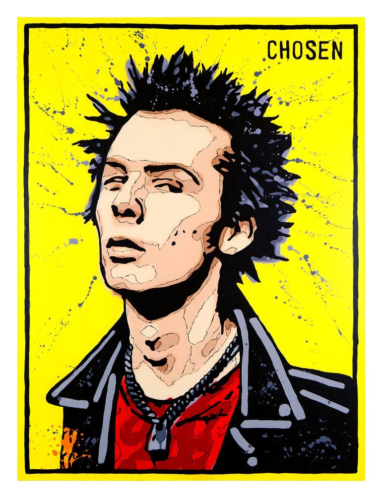 Print of Pop Art Portrait Paintings by Chosen Art