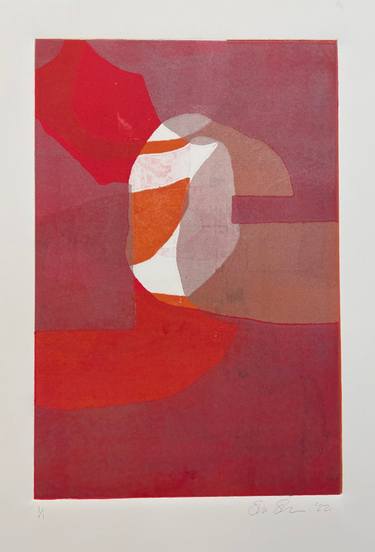 Original Modern Abstract Printmaking by Susan Smereka