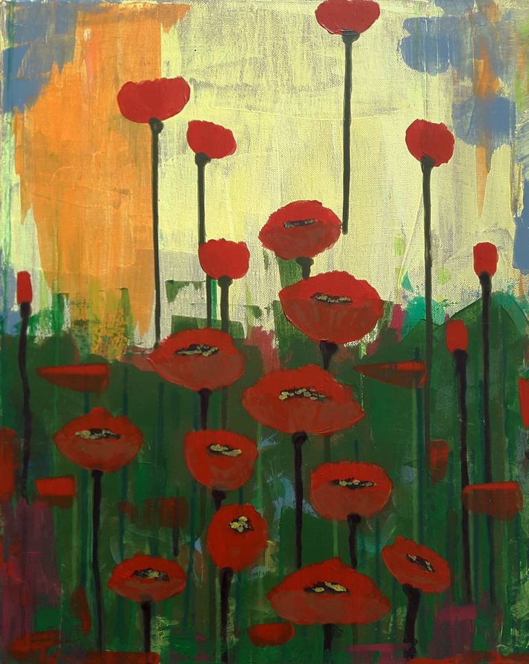 Print of Abstract Expressionism Abstract Paintings by Alex Sanvik