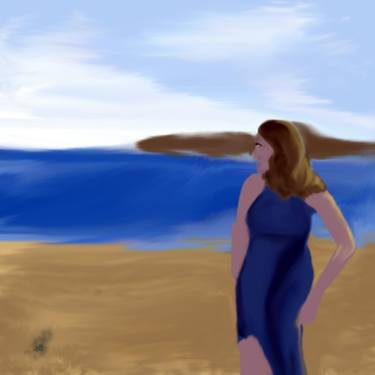 Original Conceptual Beach Digital by Shrivardhan Hulswar