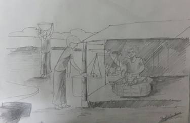 Original Conceptual Business Drawing by Tausif Ertiza