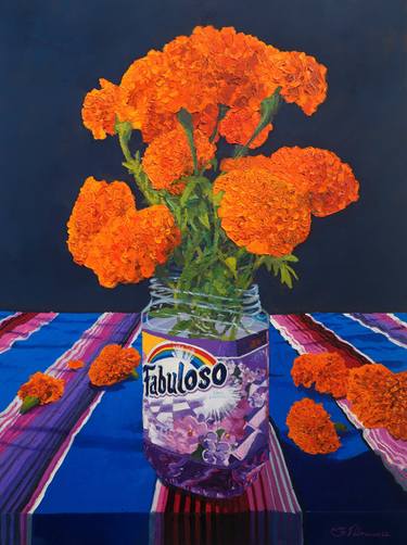 Original Contemporary Still Life Paintings by Francisco Palomares
