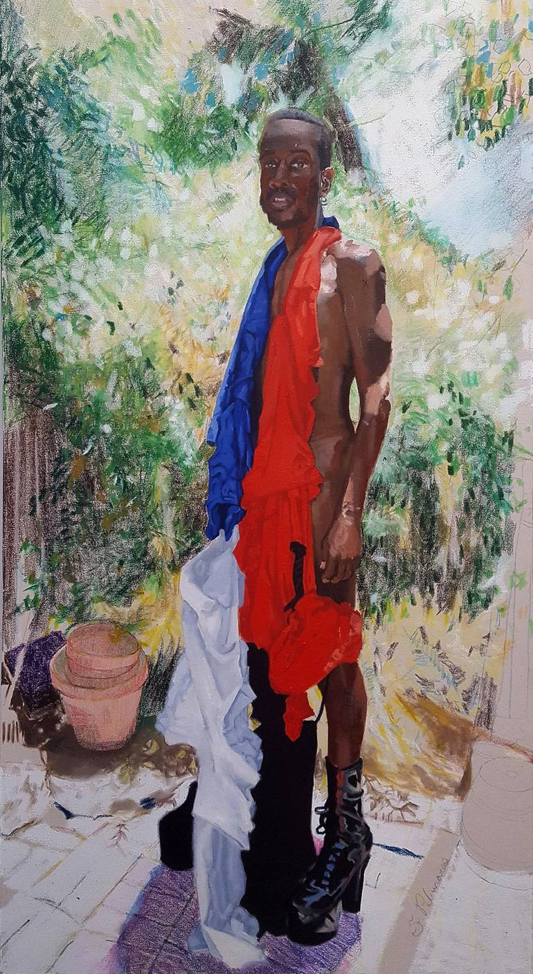 Original Documentary People Paintings by Francisco Palomares