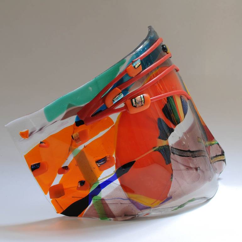 Original Abstract Nature Sculpture by Jan Giliam