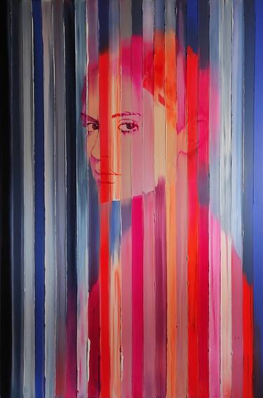 Original Contemporary People Paintings by Christel Delrieu Pétraud