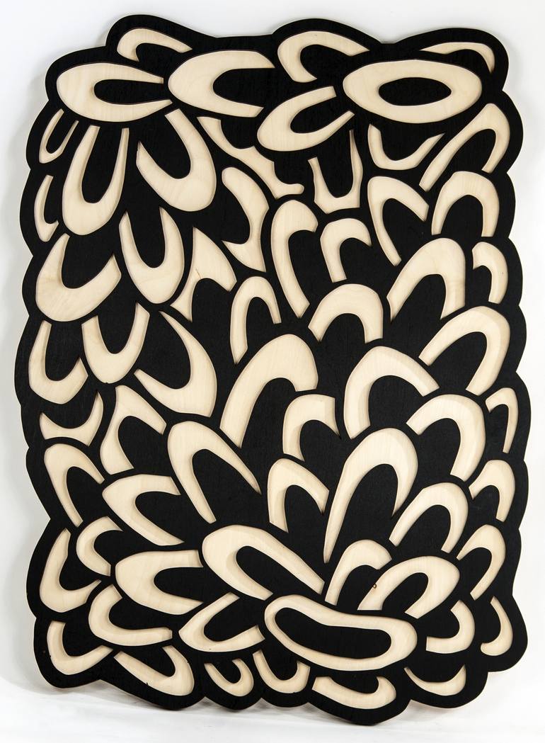 Original Abstract Expressionism Abstract Sculpture by Elliot Morgan