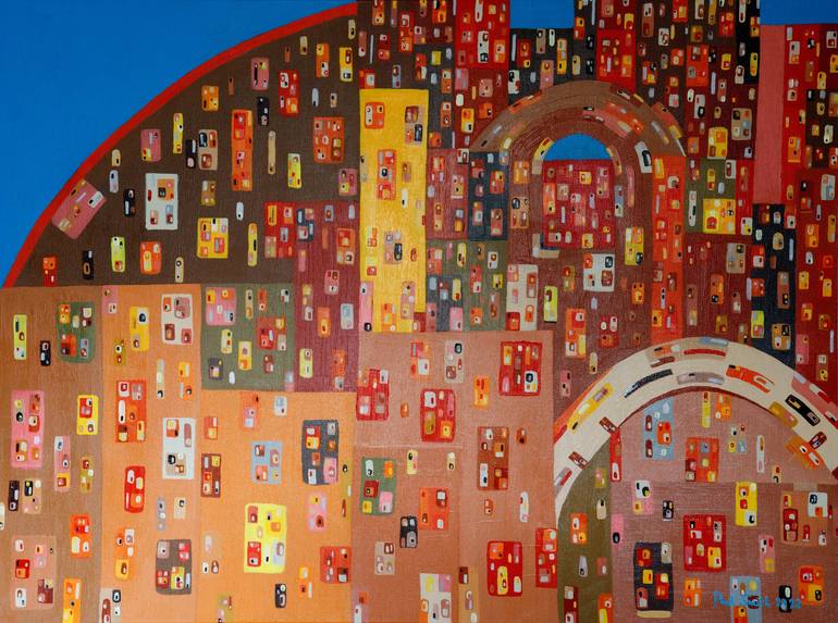 Print of Fine Art Abstract Paintings by Phil Smith