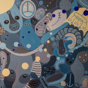 Original Abstract Painting by Phil Smith