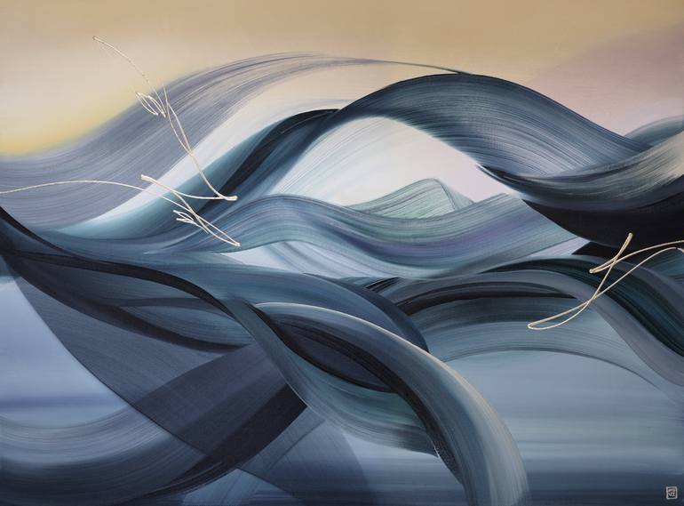 Print of Abstract Expressionism Abstract Paintings by Novi Lim