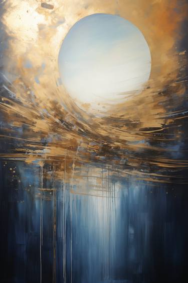 Original Abstract Light Digital by Olena Golembovska