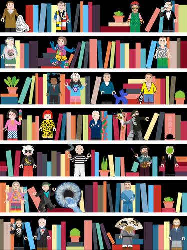 Original Modern Pop Culture/Celebrity Digital by Mary Lai