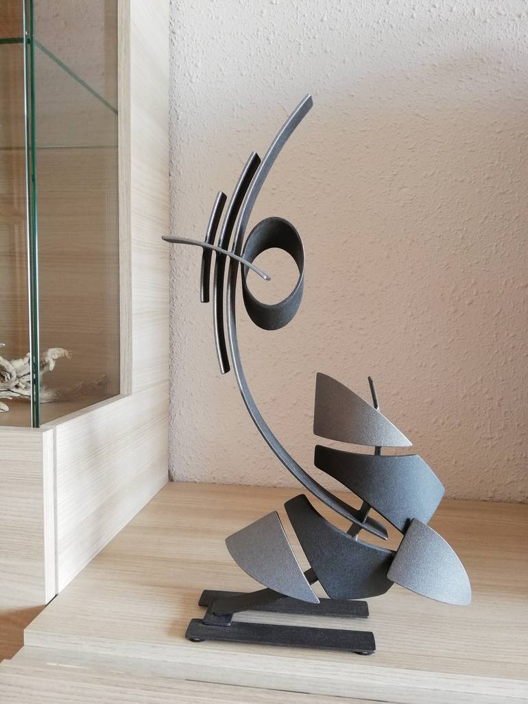 Original Abstract Sculpture by Nicolai Lada