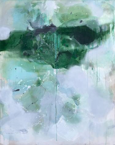Original Abstract Expressionism Abstract Painting by Stacey Warnix