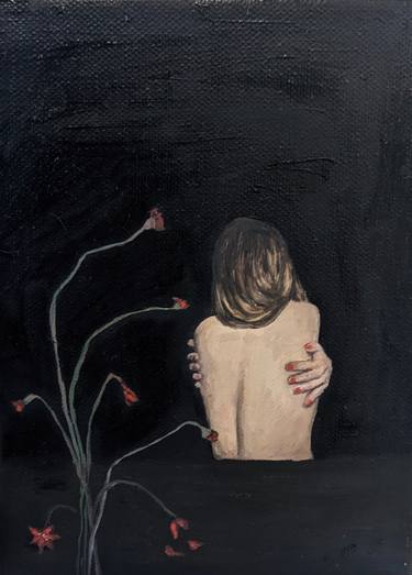 Original Figurative Body Painting by Sasha Alexandria