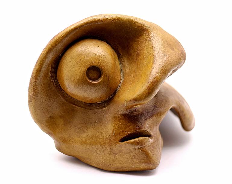 Original Art Deco People Sculpture by Michalis Kevgas