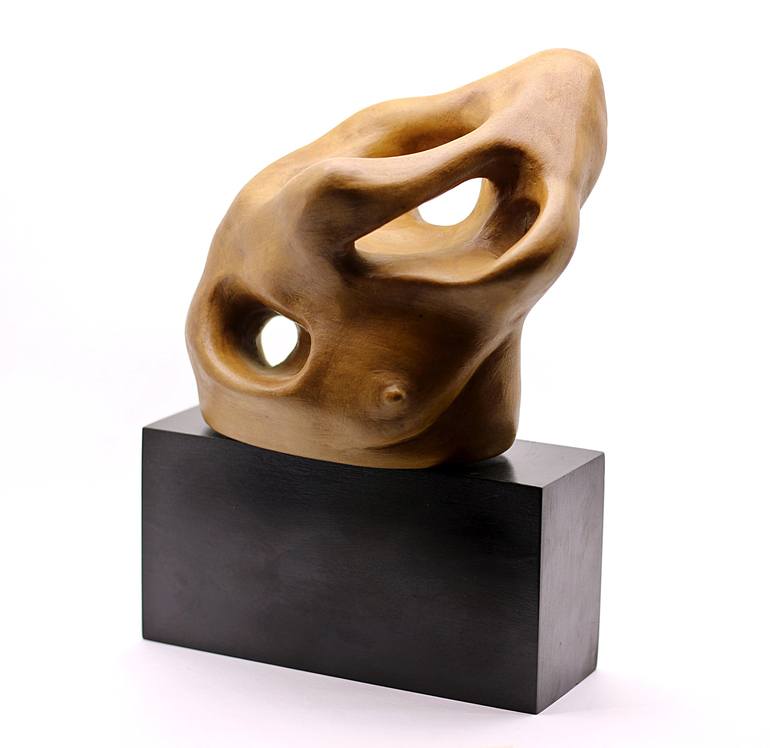 Original Art Deco People Sculpture by Michalis Kevgas