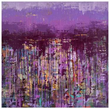Original Abstract Expressionism Abstract Painting by Avinash Pise