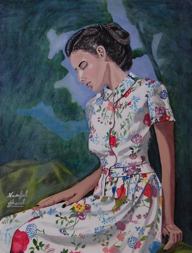Original Realism Portrait Paintings by Naoufal Ahocal