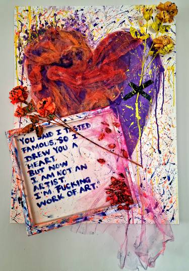 Original Conceptual Popular culture Mixed Media by Pınar Soytürk