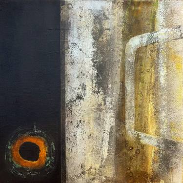 Original Abstract Expressionism Abstract Mixed Media by Sergio Aranda