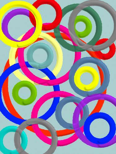 Original Abstract Patterns Digital by Raymond Howes