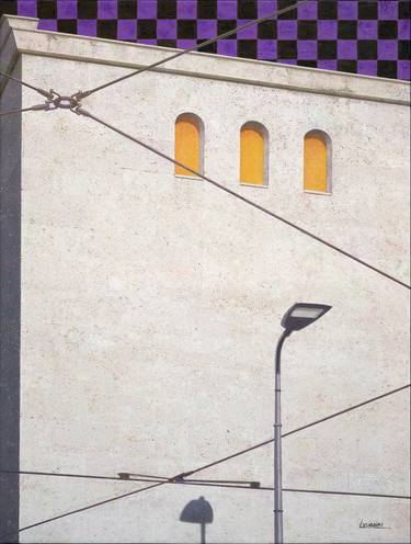 Original Contemporary Architecture Paintings by Lucia Dibi