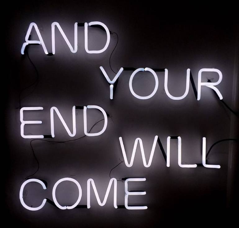 Original Conceptual Light Sculpture by Aleksandra Marinova