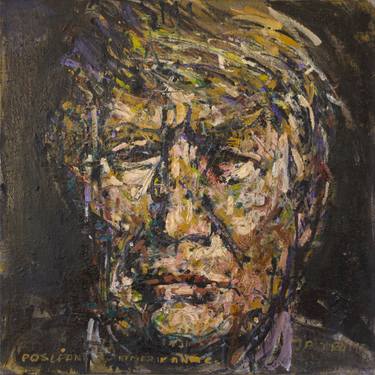 Original Abstract Expressionism People Painting by Tomislav Suhecki