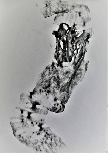 Original Abstract Expressionism Abstract Drawings by Doris Schmitz