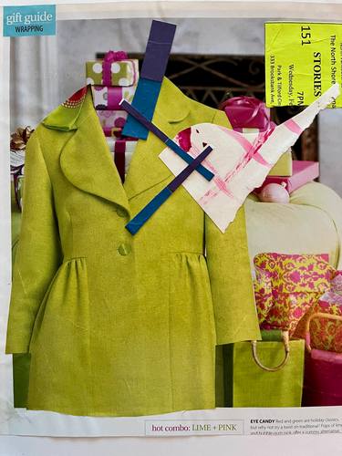 Original Conceptual Fashion Mixed Media by Deborah Stephan